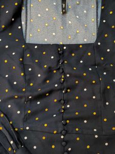 Polka Dot Long Sleeve Top