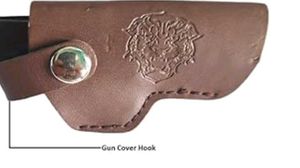Gun Keychain With Cover