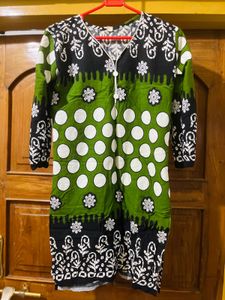 Green & Black Kurti