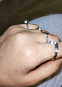 Silver Rings Set