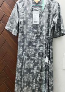 Patterned Grey Dress