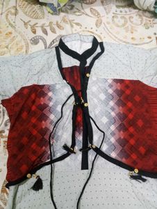Jacket Style Long Kurti