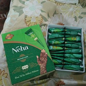 Neha Mehandi Cone 12 Pieces