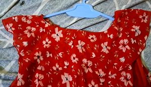 Red Sleeveless Top