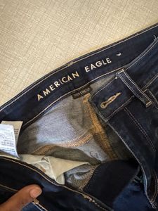 Dark Blue Denim Jeans
