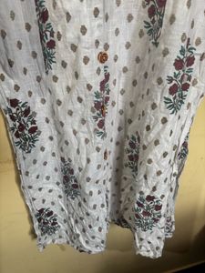Elegant white kurta - 2XL