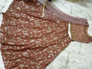 Crop Top Lehenga 🤎 Price Dropped ❗