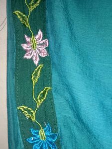 Multicolored Embroidery  Suit Set