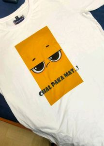 100% Cotton Bio Washed Printed Tshirts