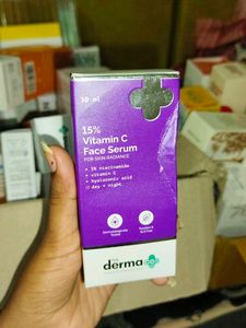 Derma Co 15% Vit C Serum + Dot And Key Facewash