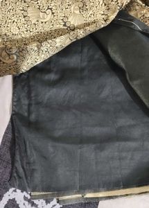 Black Banarasi Silk Saree....