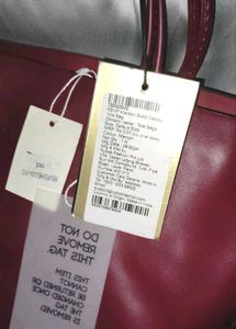 RSVP Classic Maroon Tote Bag