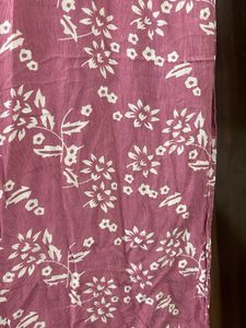 Pink Embroidered Kurta