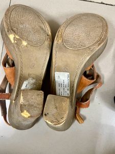 2 Pairs Of Heels And Wedges