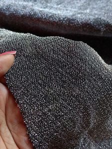 Elegant Silver Evening Gown