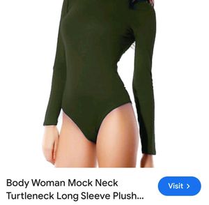 OLIVE GREEN BODYSUIT
