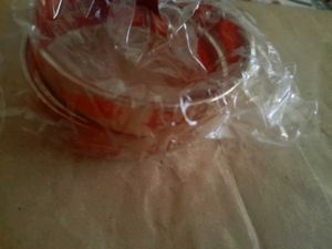 Orange Bangle Bracelet Set