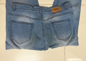 Light Wash Denim Jeans