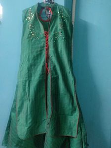 Anarkali Kurti With Double Layer