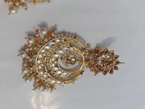 Kundan Pearl  Jewellery Set