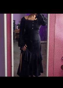 black dress combo
