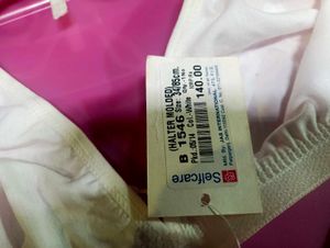 WHITE BRA BIKINI STYLISH TOP - SIZE 32-34