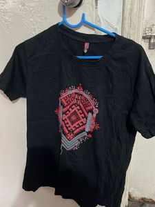 Black Graphic T-Shirt