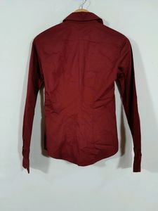 Red Cotton Shirt(women&#39;s)