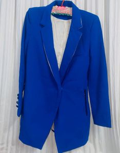 Royal Blue Statement Blazer
