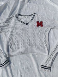 H&amp;m Y2k Cable Knit Sweater