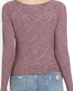 Only Mauve Wrap Top