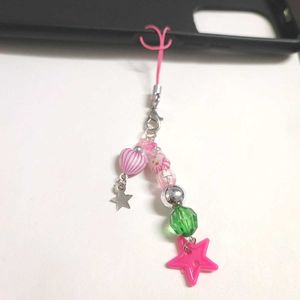 *Price Drop* Pink Star Phone Charm