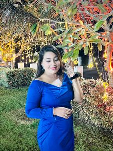 pinterest Elegant Blue Evening Gown