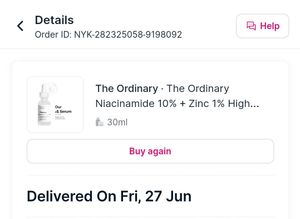 The Ordinary Niacinamide 10% + Zinc 1%