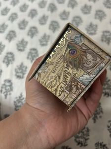 Decorative Peacock Trinket Music box with Soap Bo