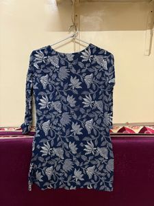 Floral Print Tunic Short Kurti❤️
