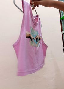 Sexy Crop Top In Lavender 🪻🩷 ✨