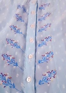 House Of Pataudi Embroidered Anarkali Kurta