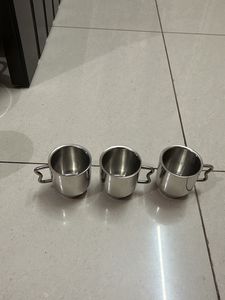 NEW DOUBLE WALL STEEL CUPS
