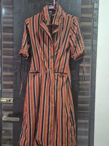 Striped Blazer Dress