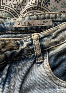 Zudio Houston Balloon Fit Jeans