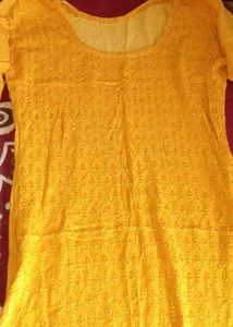 Embroidered Kurta Set (Set of 3)