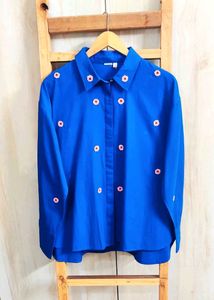 Embroidery Work Cotton Shirt Size-44-46