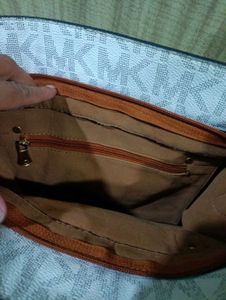 Michael Kors Hamilton MK Logo Satchel Bag
