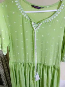 Lime Green Dress