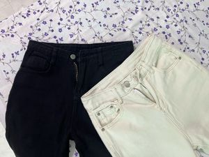 Off White Urbanic Jeans & Non Brand Black Denim