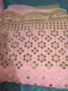 Mirror Work Unstiches Suit