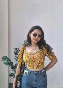 Floral Crop Top