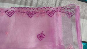 Dual Shade Embroidery Saree