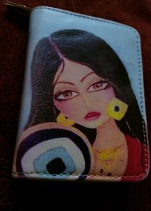 Wallet With A Girl Designed